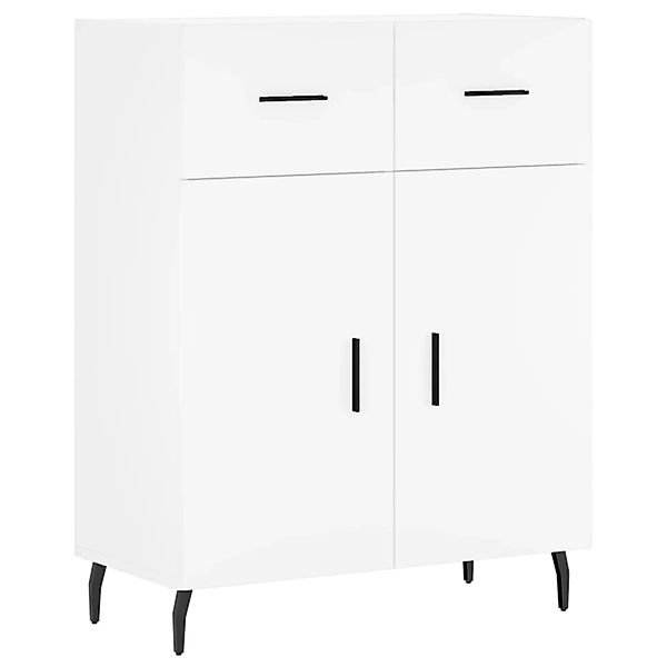 vidaXL Sideboard Weiß 69,5x34x90 cm Holzwerkstoff 827996 günstig online kaufen