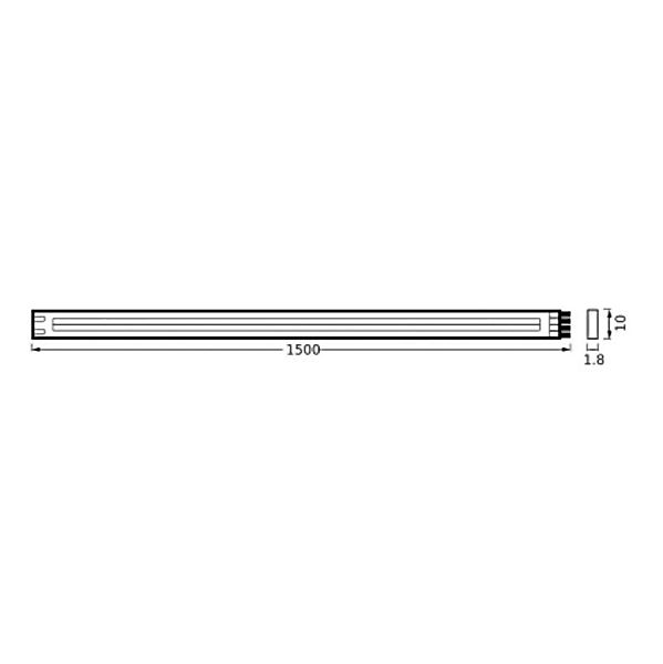 LEDVANCE Flex COB LED-Strip IP20 2.700-6.500K 1,5m günstig online kaufen