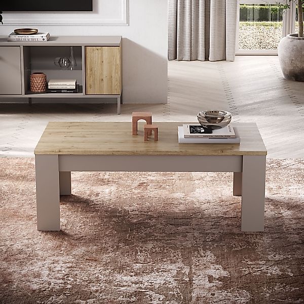 Home affaire Couchtisch "Gent 122 x 65 cm, Sofatisch, Wohnzimmertisch, Kaff günstig online kaufen