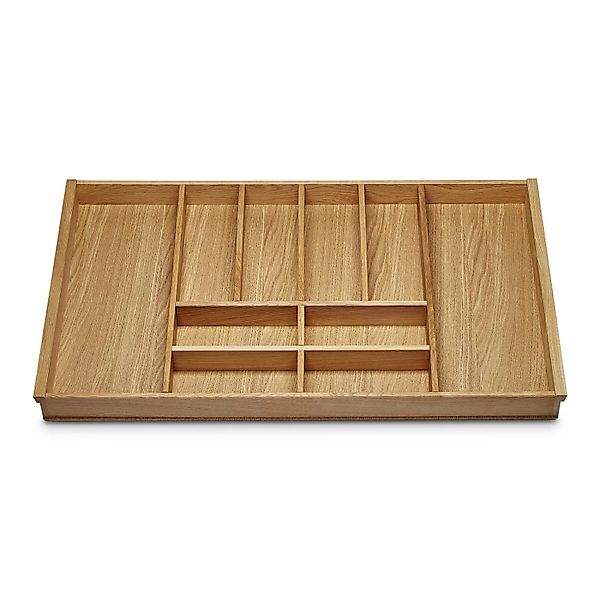 SOTECH ORGA-BOX III Eiche Besteckeinsatz 900 mm Höhe 56 mm Für Nobilia Ab 2 günstig online kaufen