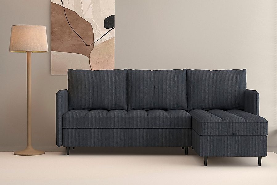 Dorel Home Ecksofa LINDHUS, L-Form, verschiedene Stellvarianten, Modulsofa, günstig online kaufen