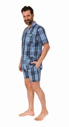 Normann Pyjama Herren kurzarm Schlafanzug Shorty günstig online kaufen