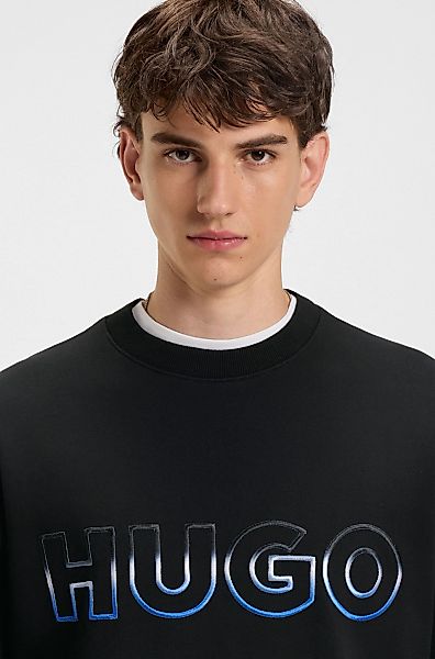 HUGO Blue Sweatshirt "Nogocrew" Rundhalsausschnitt, regular fit, Logodruck günstig online kaufen