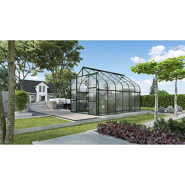 Vitavia Gewächshaus Diana 9900 Smaragd 9,9 m² inkl. Fundament günstig online kaufen
