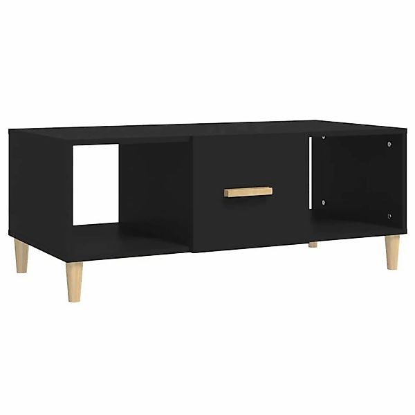 vidaXL Couchtisch Schwarz 102x50x40 cm Holzwerkstoff Modell 2 günstig online kaufen