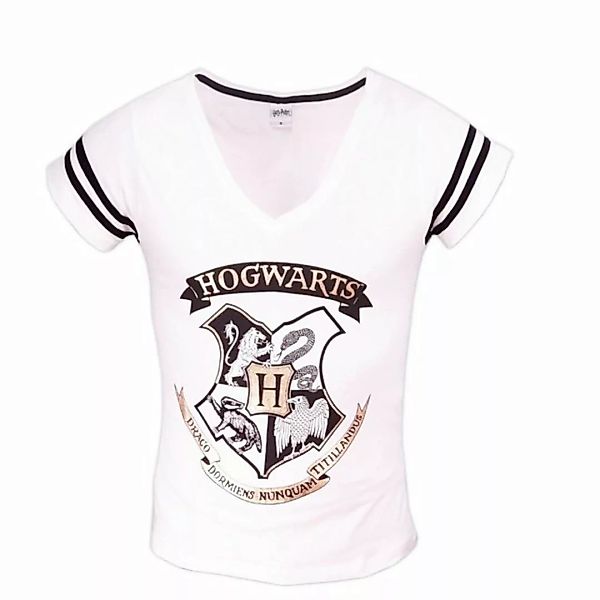 Harry Potter T-Shirt Harry Potter Hogwarts Damen kurzarm Shirt günstig online kaufen
