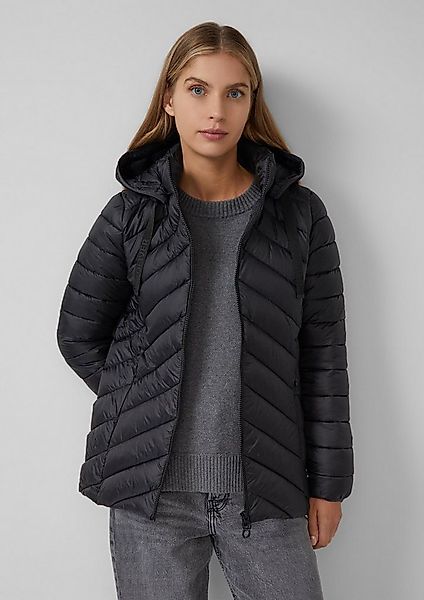s.Oliver Funktionsjacke Outdoor-Jacke Steppjacke mit abnehmbarer Kapuze günstig online kaufen