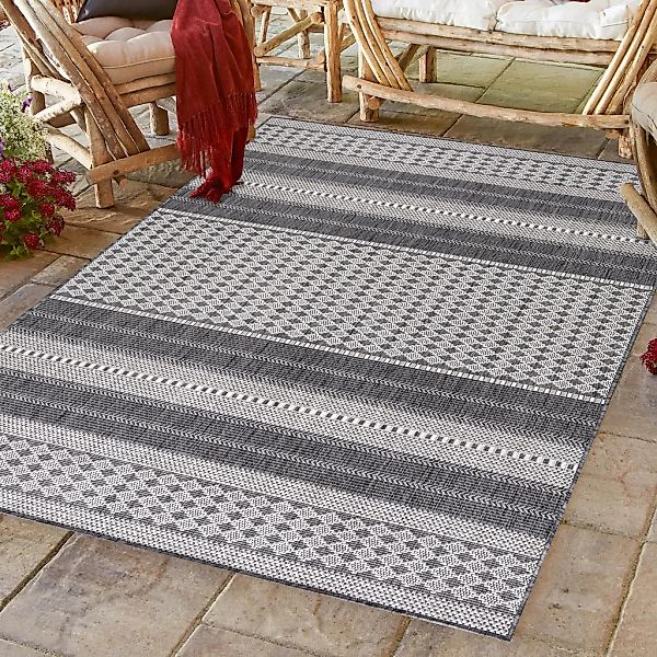 Ayyildiz Teppiche Outdoorteppich "SUNNY 4418" rechteckig 5 mm Höhe Läufer / günstig online kaufen