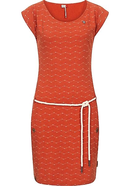 Ragwear Jerseykleid "Tag Zig Zag", stylisches Shirtkleid mit coolem Print u günstig online kaufen