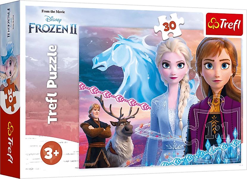 Puzzle - Disney Frozen 2 - Der Mut Der Schwestern 30 Teile günstig online kaufen