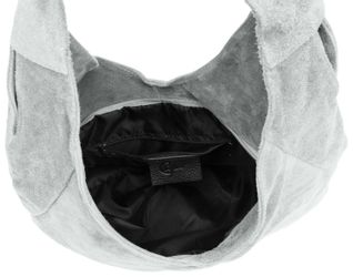 Caspar Schultertasche Große Damen Ledertasche Hobo günstig online kaufen