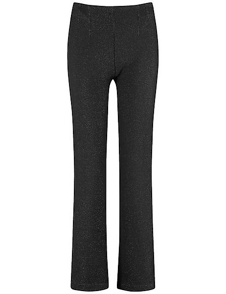 GERRY WEBER Stoffhose Schimmernde Stretchhose MARLIE FLARED FIT günstig online kaufen