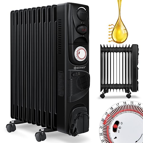 KESSER Ölradiator, 2500 W, Ölradiator Elektrische günstig online kaufen