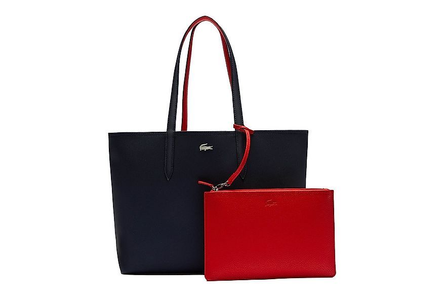Lacoste Henkeltasche Damen Handtasche Lederimitat günstig online kaufen