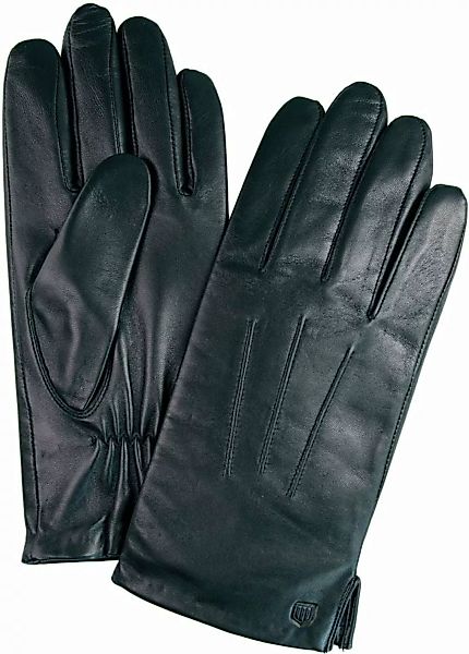 Profuomo Handschuhe Schwarz Leder - Größe 9.5 günstig online kaufen
