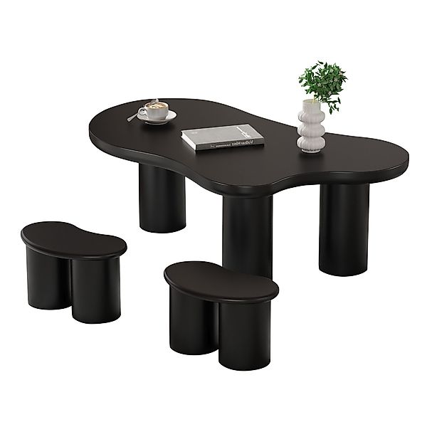 OKWISH Couchtisch Hocker im unregelmäßigen Design günstig online kaufen