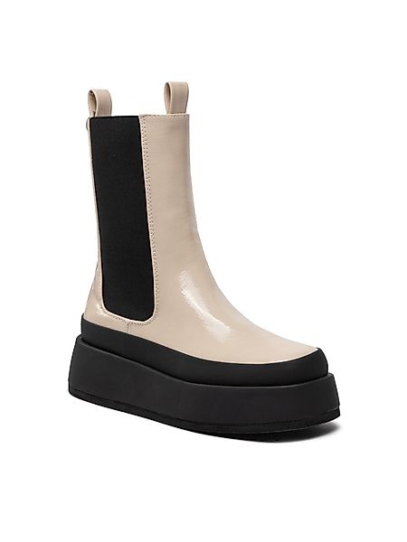 DeeZee Stiefeletten ZALY21025-8 Creamy Patent Stiefelette günstig online kaufen