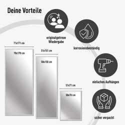 nielsen HOME Wandspiegel Star Wandspiegel günstig online kaufen