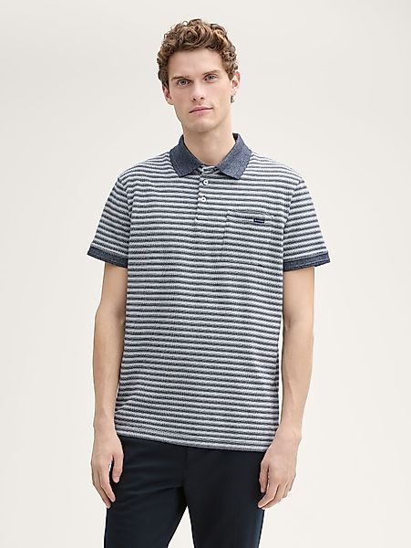 TOM TAILOR Poloshirt Piqué Poloshirt mit günstig online kaufen