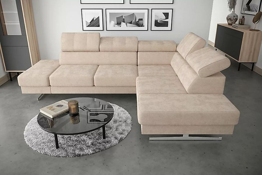 Xlmoebel Ecksofa Hochwertiges Ecksofa in L-Form mit luxuriöser Polsterung a günstig online kaufen