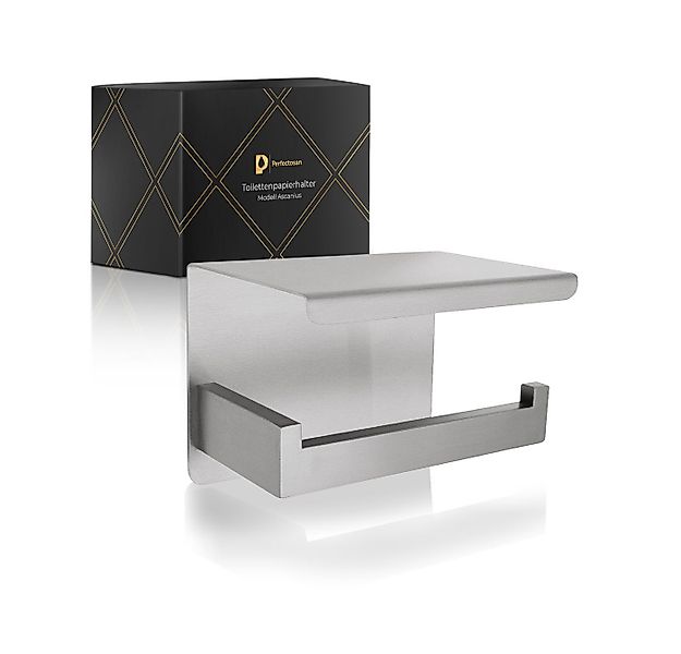Perfectosan Toilettenpapierhalter Ascanius (inkl. Ersatz-Klebepad), rostfre günstig online kaufen