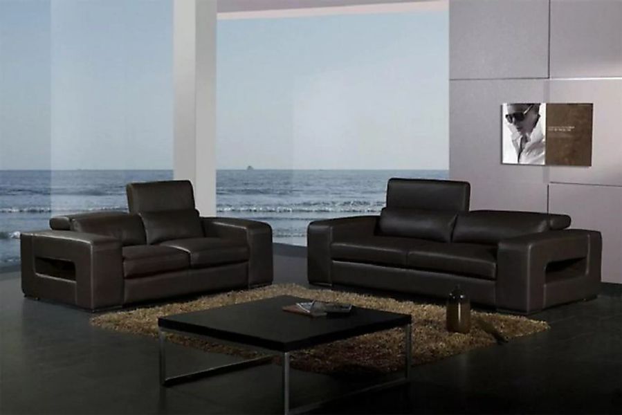 JVmoebel Sofa Polster Design Couchen Sofas 32 Sitzer Sofagarnitur Set Leder günstig online kaufen