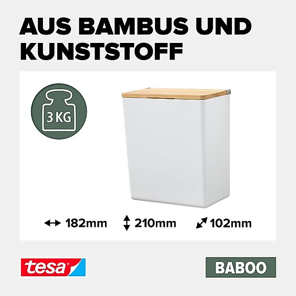 tesa Badorganizer BABOO Bad-Aufbewahrungsbox groß (Set, günstig online kaufen