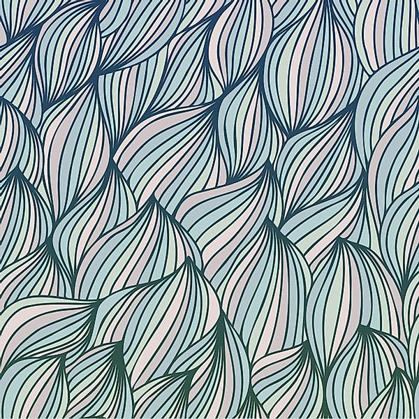 Komar Vliestapete Frequenz 200 cm x 250 cm Blau günstig online kaufen