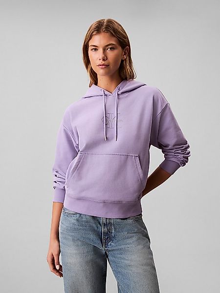 Calvin Klein Jeans Sweatshirt Kapuze mit Kordelzug, regular fit, Logodruck günstig online kaufen