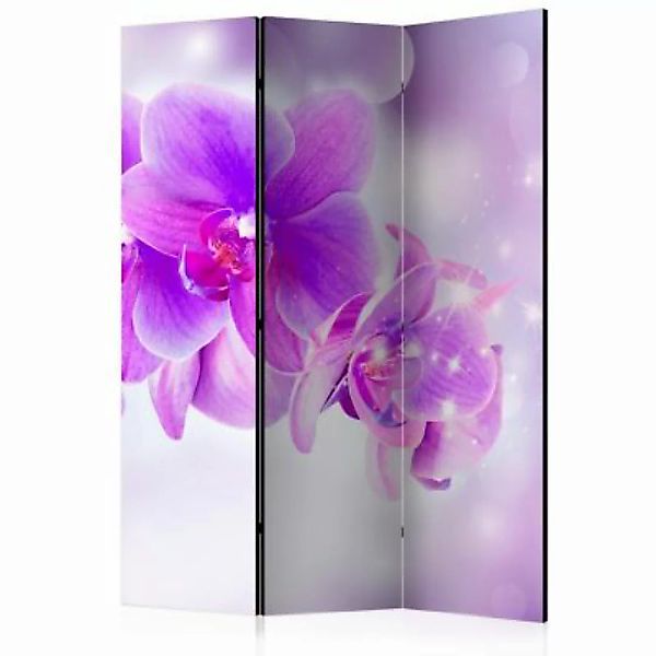 artgeist Paravent Purple Orchids [Room Dividers] mehrfarbig Gr. 135 x 172 günstig online kaufen