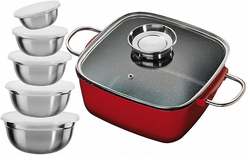 KING Bräter Set, 12 Stk. tlg. Aluminiumguss günstig online kaufen