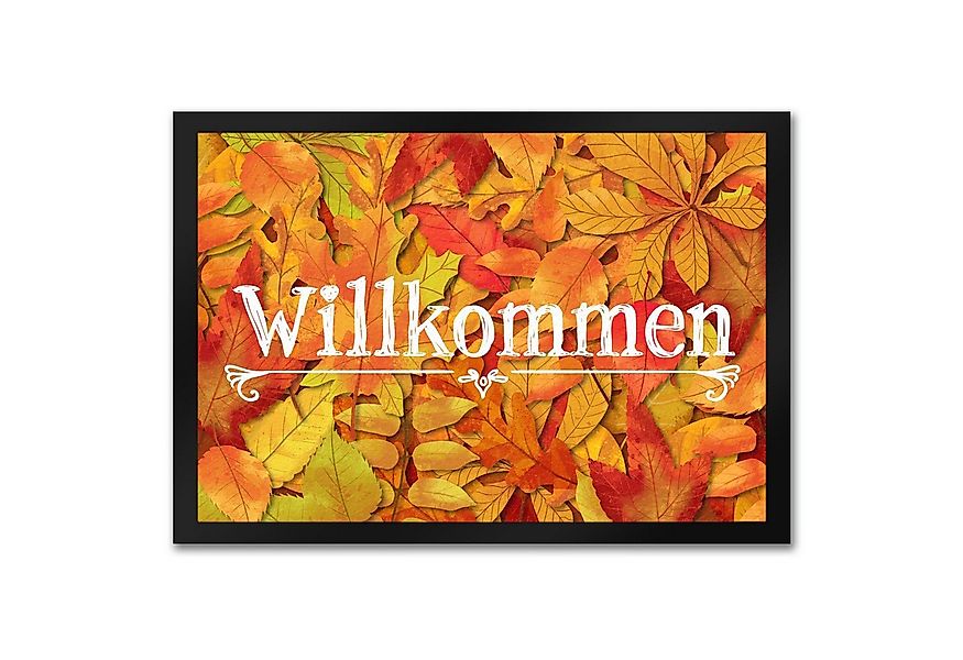 speecheese Fußmatte Fußmatte in 35x50 cm mit schönen Herbstblättern und Sch günstig online kaufen