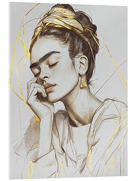Posterlounge Poster DejaReve, Frida Kahlo verträumt, günstig online kaufen