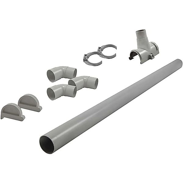 Dachrinnenpaket für Flachdachhäuser PVC bis 490 cm günstig online kaufen