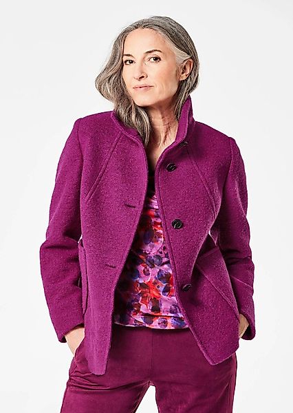 GOLDNER Wolljacke Kurzgröße: Wollmix Jacke mit günstig online kaufen