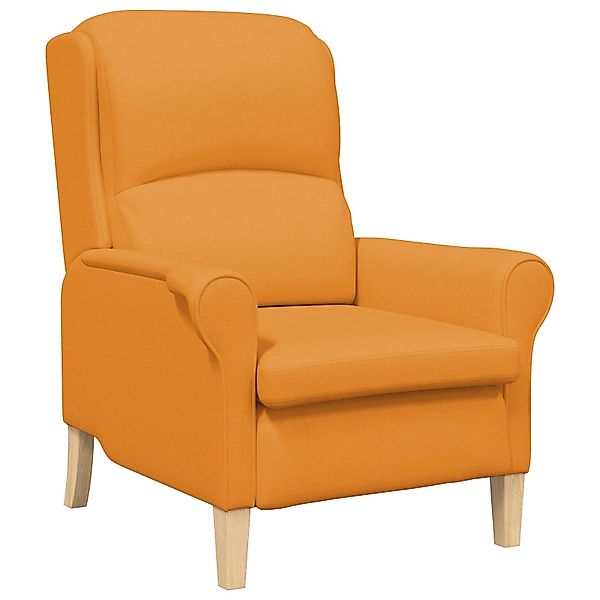 vidaXL Sessel Moderner Sessel Dunkelgelb Stoff günstig online kaufen
