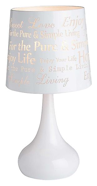 Tischleuchte JULES, 1-flammig, H 33 cm, günstig online kaufen
