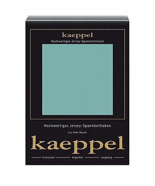 Kaeppel Spannbettlaken Single Jersey Mako Cotton, günstig online kaufen