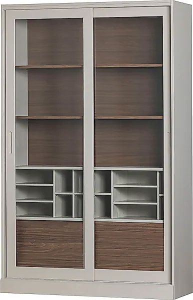 WOOOD Vitrine »James«, mit Glas, viel Stauraum, H 200 cm x B 125 cm günstig online kaufen
