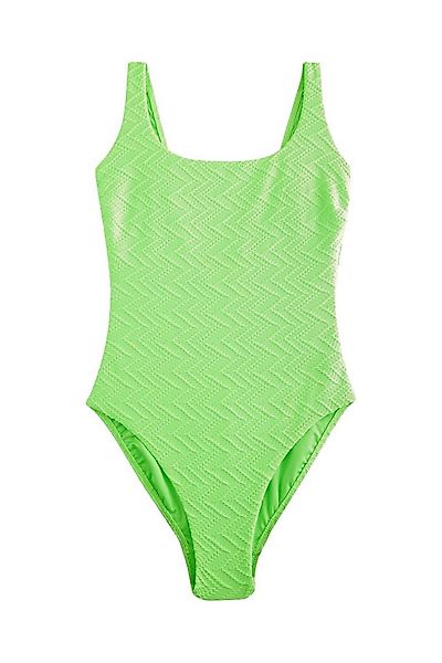 Next Badeanzug Figurformender Badeanzug mit U-Ausschnitt (1-St) günstig online kaufen