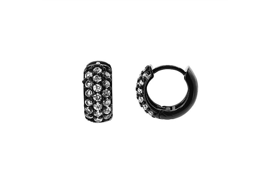 Heideman Paar Ohrstecker Aiden schwarz farben (Ohrringe, inkl. Geschenkverp günstig online kaufen