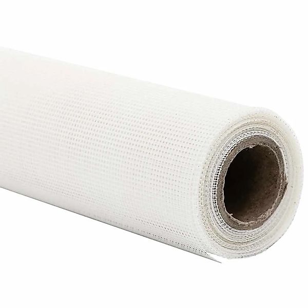 vidaXL Insektenschutzgitter Weiß 80 x 1000 cm Glasfaser 42001905 günstig online kaufen