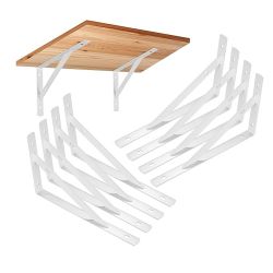 NUODWELL Wandregalhalter 8 Stück Regalhalterungen,90 Grad günstig online kaufen