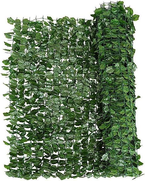 KOMFOTTEU Gartenzaun Sichtschutz, künstliche Hecke, aus PE, 150 x 240cm günstig online kaufen