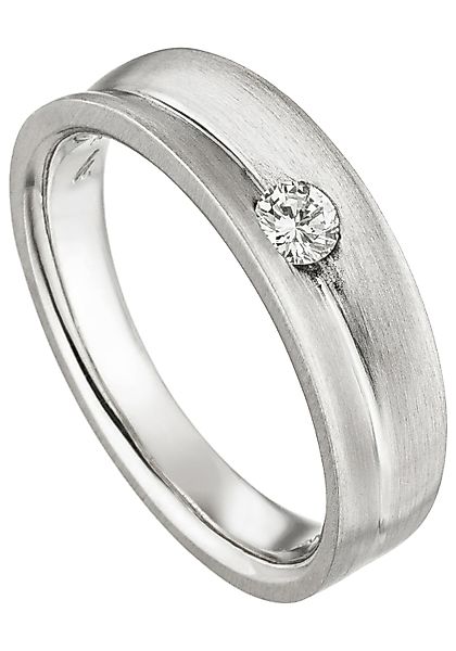 JOBO Fingerring "Ring mit Diamant 0,13 ct.", 950 Platin günstig online kaufen