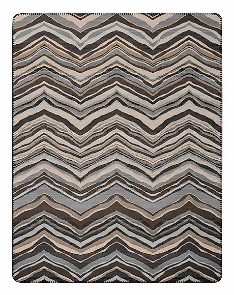 Biederlack Wohndecke »Wohndecke Wildline mit geketteltem Zierstich«, Made i günstig online kaufen