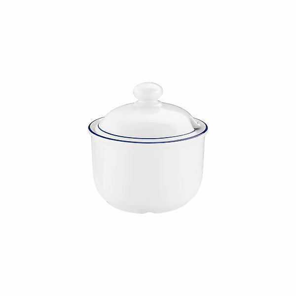 Seltmann Weiden Zuckerstreuer "Zuckerdose Compact Blaurand 250 ml weiß-blau günstig online kaufen