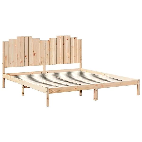 vidaXL Massivholzbett Extra Lang ohne Matratze 200x220 cm 3309235 günstig online kaufen