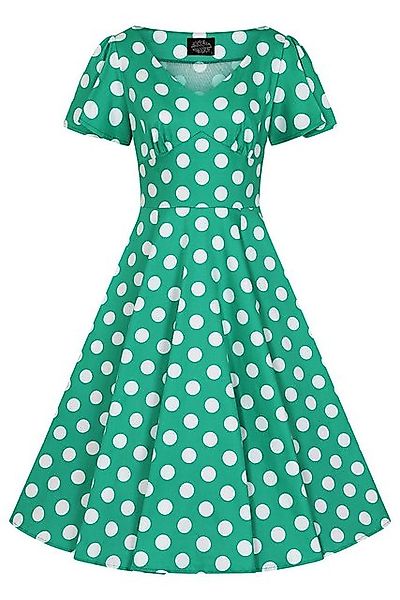 Hearts & Roses London A-Linien-Kleid Nina Polka Dot Swing Dress Rockabella günstig online kaufen