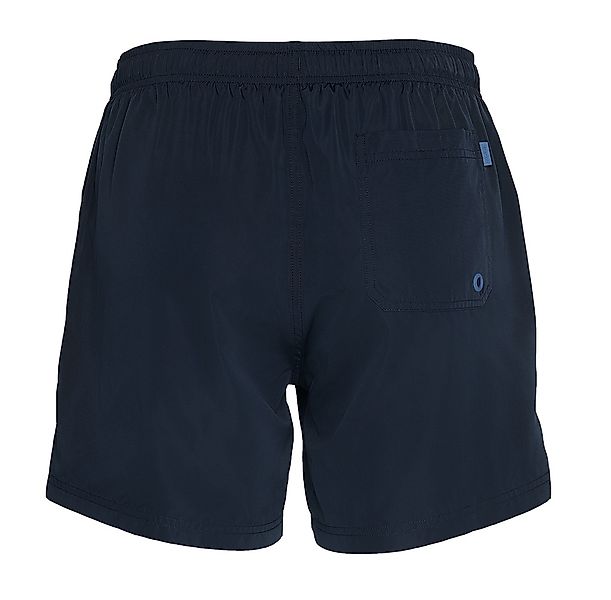 JOOP! Badeshorts Solid Cornflower-Logo, kurze Seitenschlitze günstig online kaufen
